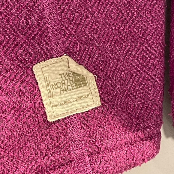 The North Face Women’s Large Pink Fleece Pullover Henley Cozy Outdoor - Picture 6 of 7